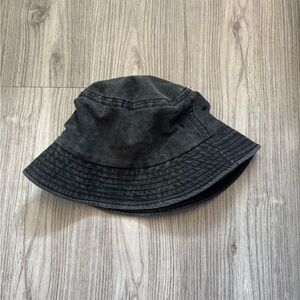Black Bucket Hat - Unbranded